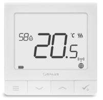 Універсальний бездротовий термостат Salus QUANTUM SQ610, живлення 230 В