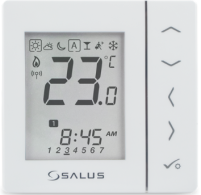 VS10WRF Терморегулятор, бездротовий, 230В, прихованого монтажу  (білий)