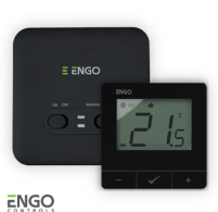 E20i-B Інтернет терморегулятор бездротовий, Wi-Fi, чорний