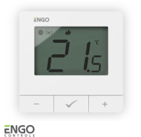  E25-BATW Інтернет терморегулятор ZigBee/868 МГц, жив. батарейки 2хАА, білий