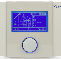 PCSOL201 Контролер для сонячних колекторів