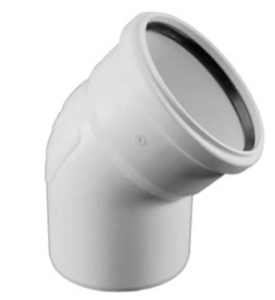 Коліно REHAU RAUPIANO PLUS 110x45*