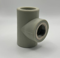 Поліпропіленовий трійник 20х3/4вн.х20