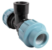 Поліетиленовий  UNIDELTA Трійник 32х1х32 вн