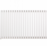 Дизайнерський трубчастий радіатор Quantum 500мм/1005мм (Білий Ral9016M)