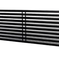 Дизайнерський трубчастий радіатор Quantum BQH2 405мм/1600мм (Чорний  Ral9005M підк.34)