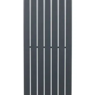 Дизайнерський трубчастий радіатор Blende 1  1400мм/394мм (Сірий Ral 7024M)