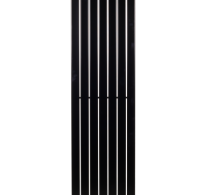 Дизайнерський трубчастий радіатор Blende 1  1400мм/394мм (Чорний   Ral 9005M)
