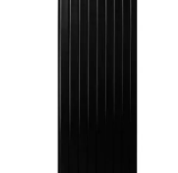 Дизайнерський трубчастий радіатор Blende 2  1600мм/394 мм (Чорний Ral 9005M)