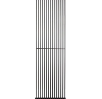 Дизайнерський трубчастий радіатор Metrum BM6 1180-30 1800x255x146mm Ral 9005M №66