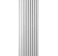 Дизайнерський трубчастий радіатор Praktikum 2 1800*425 (Білий RAL9016М, підк. №99)