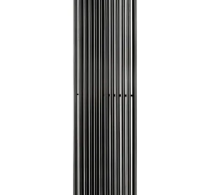 Дизайнерський трубчастий радіатор Praktikum 2 1800*425 (Чорний RAL9005М, підк. №99)