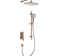 ARMATURA MALAGA Душова система з змішувачем, прихов. монтаж.,PVD BRUSHED ROSE GOLD