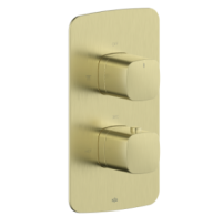 ARMATURA MALAGA Змішувач для душу облад. термостатом,прихов. монтаж.,PVD BRUSHED LIGHT GOLD