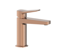 ARMATURA MALAGA Змішувач для умивальника настільний, в к-ті сифон click-clack, BRUSHED ROSE GOLD