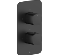 ARMATURA MALAGA Змішувач для душу облад. термостатом,прихов. монтаж.,BLACK