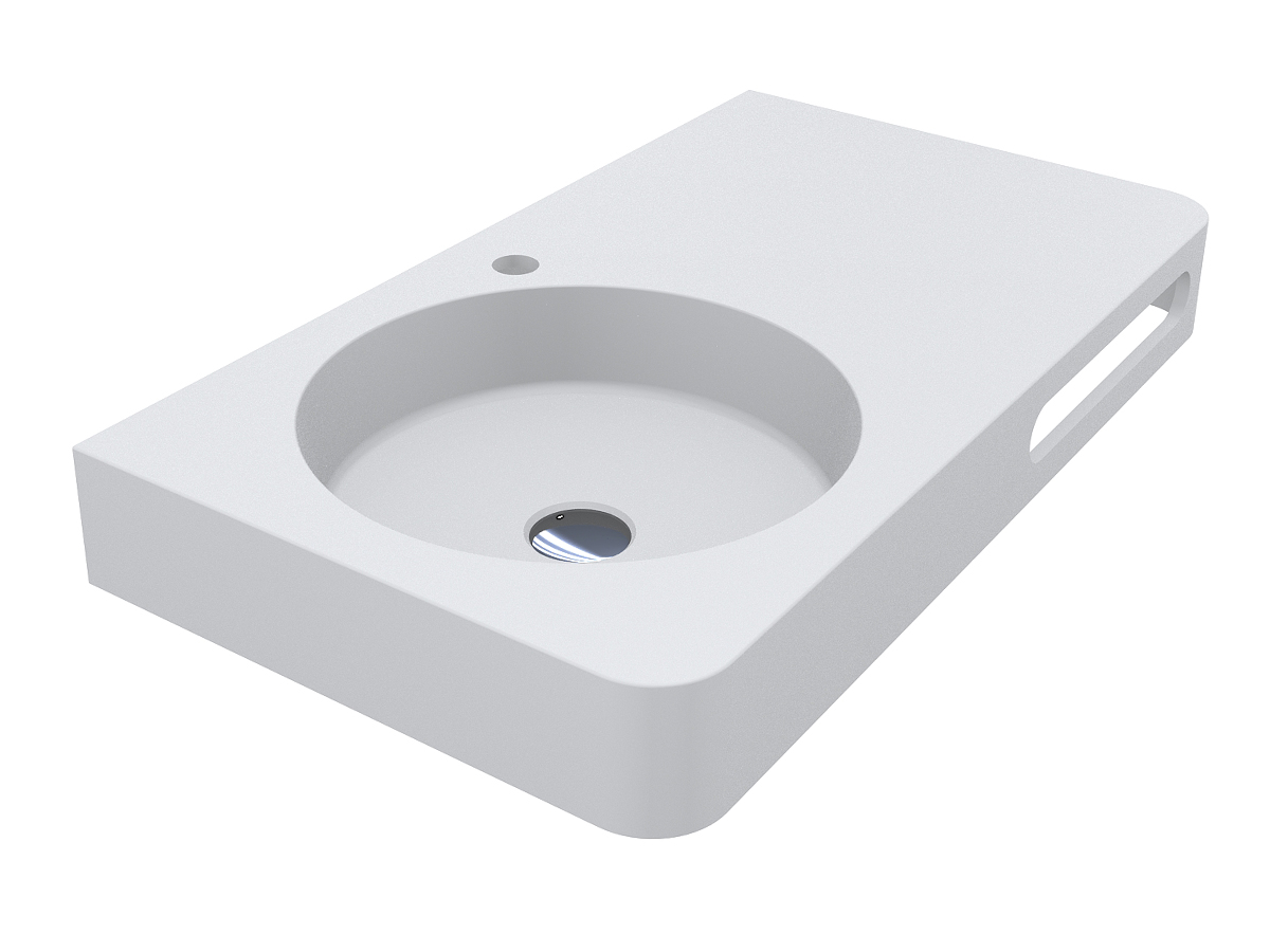 Умивальник LOOP 800 L MIRASOFT