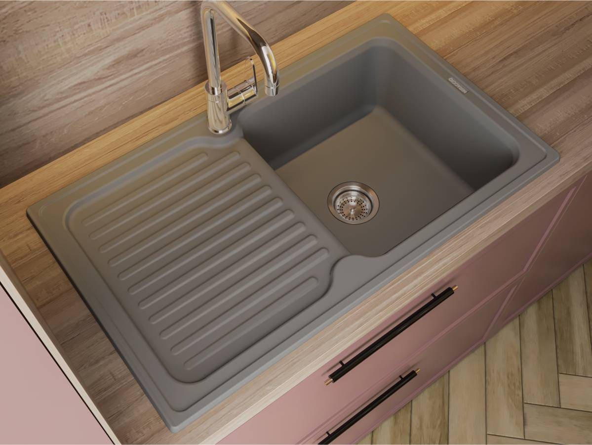 Кухонна мийка ORLEAN gray