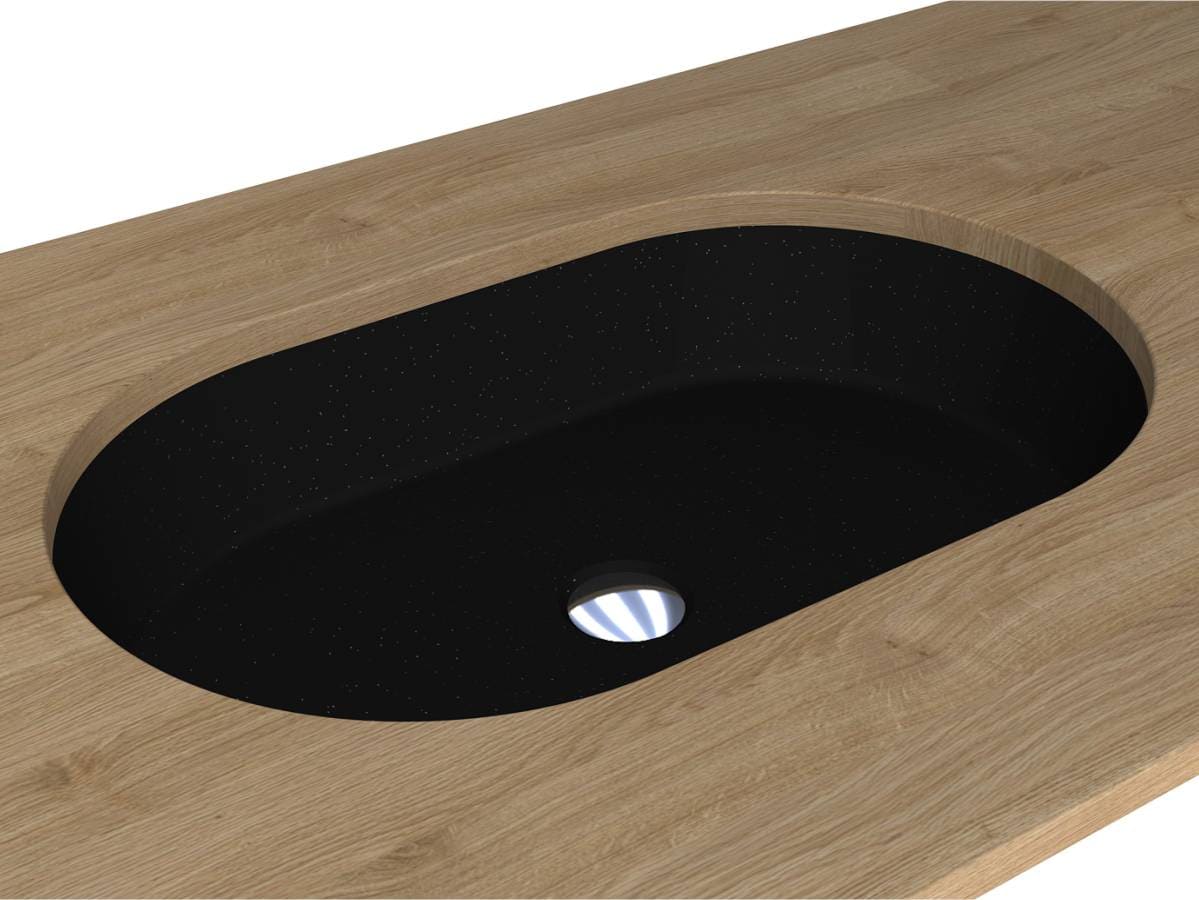 Умивальник ROME MIRASTONE BLACK SHINE