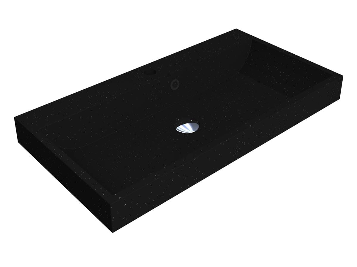 Умивальник VARNA 800 MIRASTONE BLACK SHINE